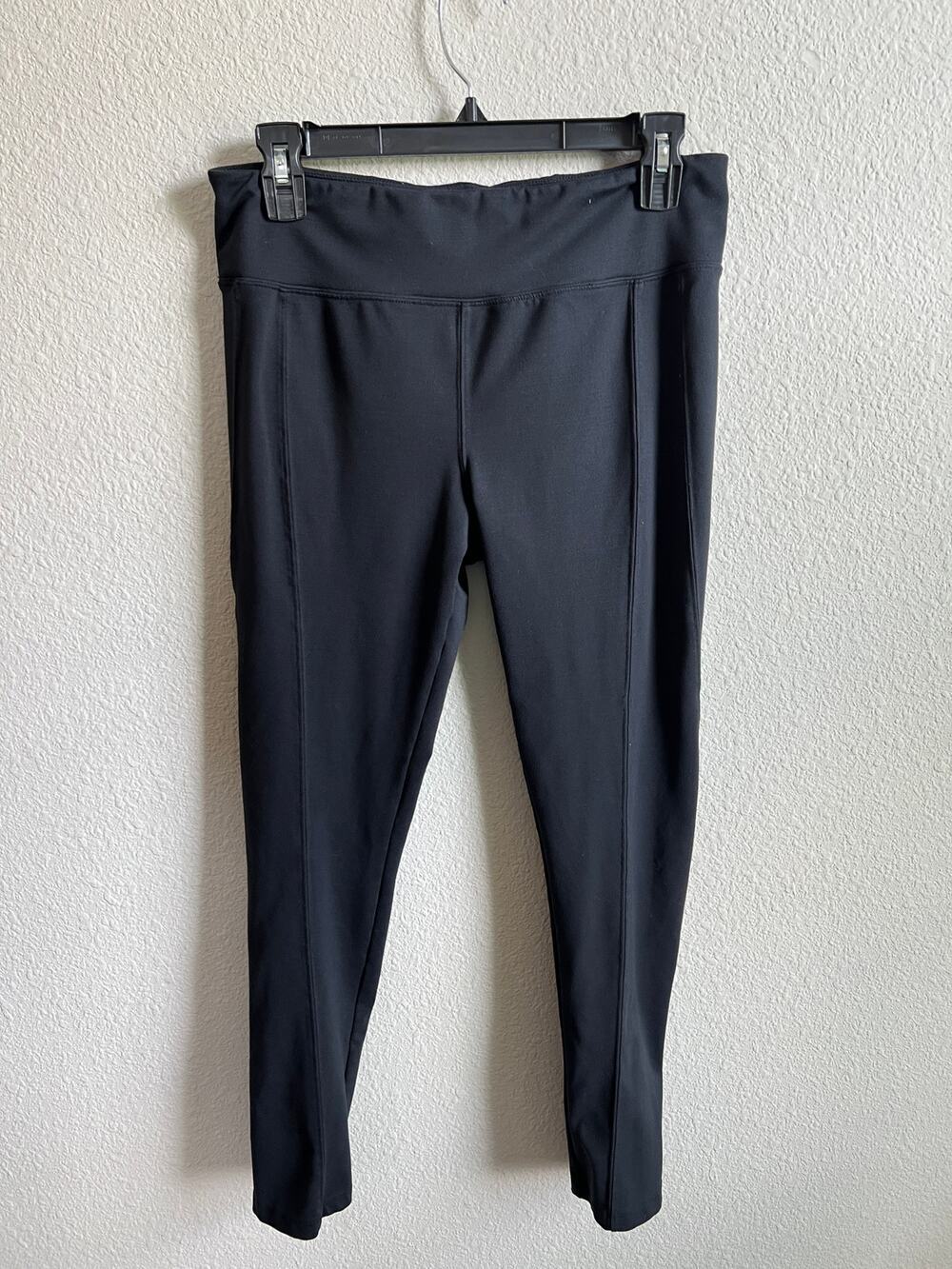 Free People Movement Black Crop Mid Rise Leggings Women's M Workout Gym